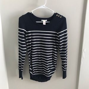 3 for $15!! H&M MAMA Nautical Maternity Sweater